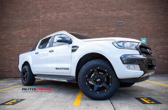 FORD RANGER GD04 MATTE BLACK